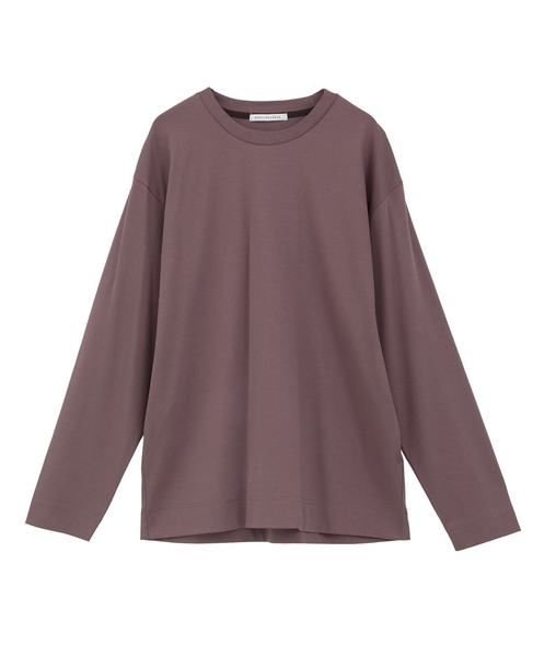 マーセライズドスムース クルーネックロングスリーブTシャツ 詳細画像 ホワイト 10