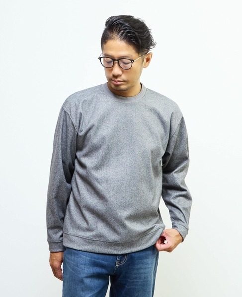 アクティブツィードチドリスウェットライクTシャツ 詳細画像 グレー 15