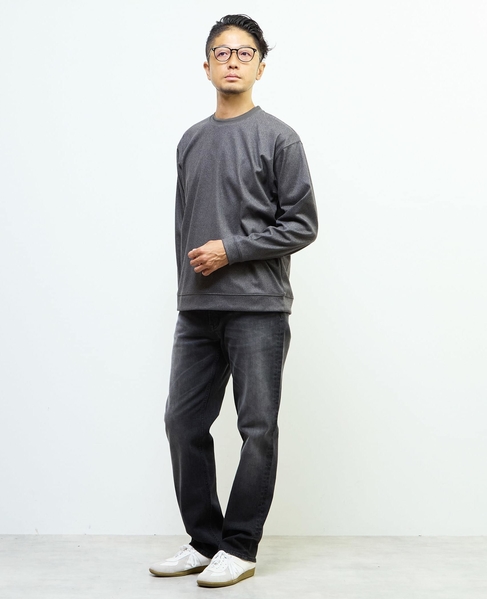 アクティブツィードチドリスウェットライクTシャツ 詳細画像 グレー 22