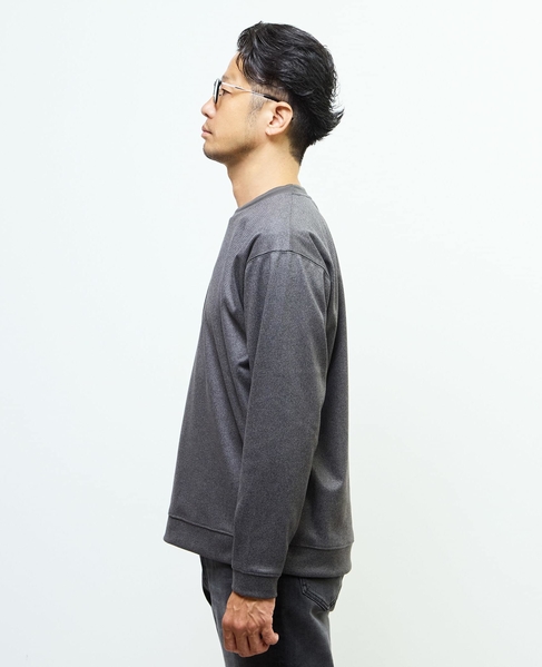 アクティブツィードチドリスウェットライクTシャツ 詳細画像 グレー 3