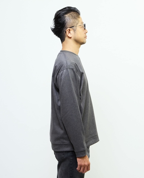アクティブツィードチドリスウェットライクTシャツ 詳細画像 グレー 5