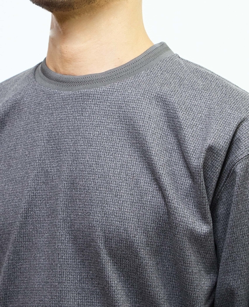 アクティブツィードチドリスウェットライクTシャツ 詳細画像 グレー 6