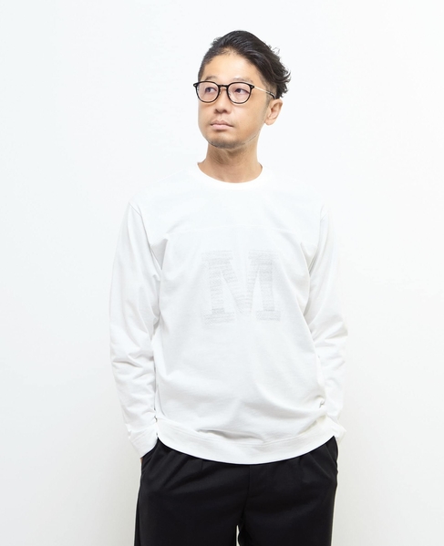 リサイクルコットンフットボールシャツ 詳細画像 ホワイト 18