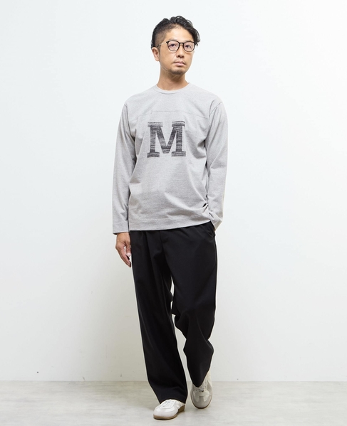 リサイクルコットンフットボールシャツ 詳細画像 ホワイト 26