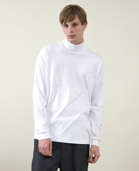 【1978 MEN'S MELROSE】スビンスムースタートルTシャツ 詳細画像 ホワイト 1