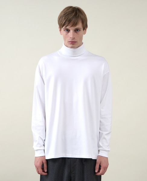 【1978 MEN'S MELROSE】スビンスムースタートルTシャツ 詳細画像 ホワイト 2