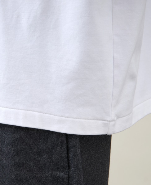 【1978 MEN'S MELROSE】スビンスムースタートルTシャツ 詳細画像 ホワイト 8