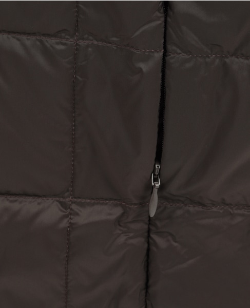 【TAION/タイオン】 Vネックインナーダウンベスト 詳細画像 ダークブラウン 27