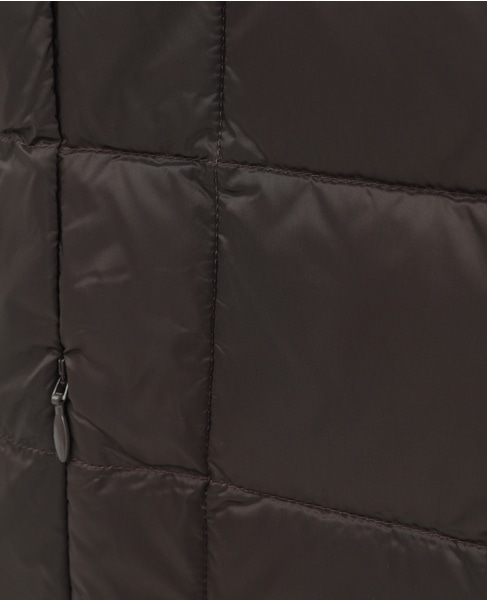 【TAION/タイオン】 Vネックインナーダウンベスト 詳細画像 ダークブラウン 28