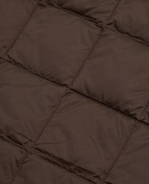 【TAION/タイオン】 Vネックインナーダウンベスト 詳細画像 ダークブラウン 8