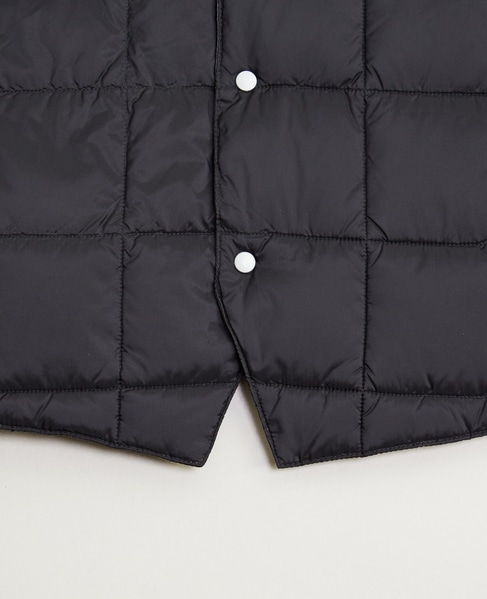 【TAION/タイオン】Vネックダウンジレ 詳細画像 ダークネイビー 4