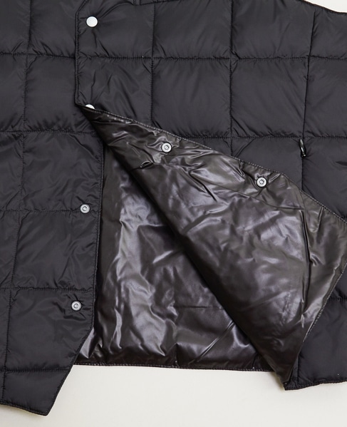 【TAION/タイオン】Vネックダウンジレ 詳細画像 ダークネイビー 5