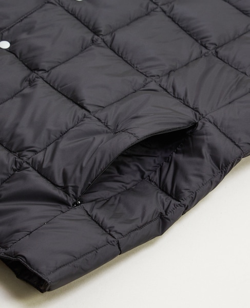 【TAION/タイオン】Vネックダウンジレ 詳細画像 ダークネイビー 7
