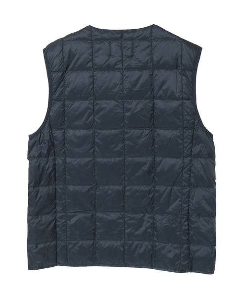【TAION/タイオン】クルーネックインナーダウンベスト 詳細画像 ダークネイビー 13