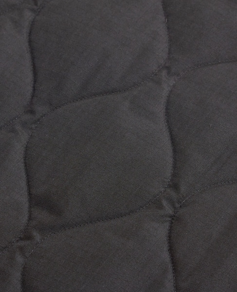 【TAION/タイオン】ミリタリー Vネックジップ ダウンベスト 詳細画像 ダークブラウン 12