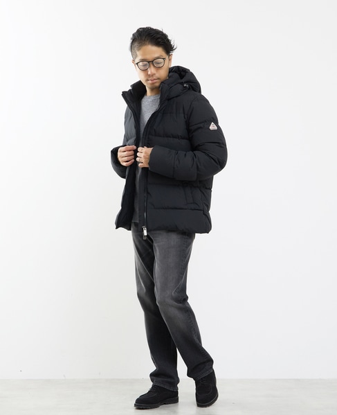 【PYRENEX/ピレネックス】SPOUTNIC MINI RIPSTOP JKT ダウンジャケット 詳細画像 ブラック 18