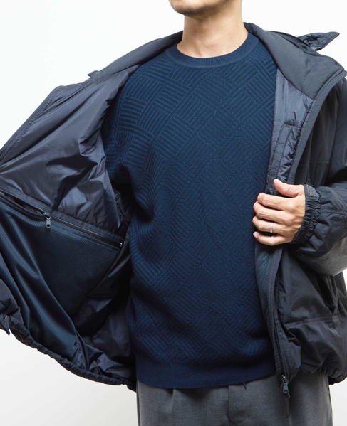 《別注》【WILD THINGS/ワイルド シングス】SHORT MONSTER PARKA 詳細画像 ネイビー 12