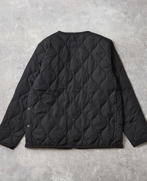 【TAION/タイオン】ミリタリー クルーネック ダウンジャケット 詳細画像 チャコールグレー 13