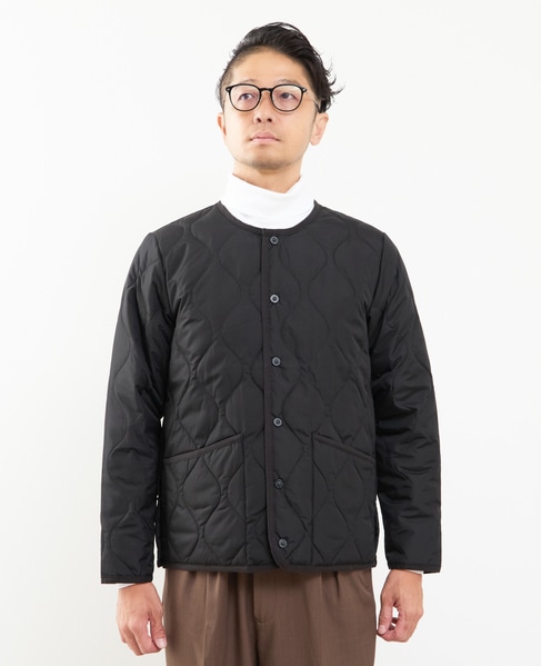 【TAION/タイオン】ミリタリー クルーネック ダウンジャケット 詳細画像 チャコールグレー 2