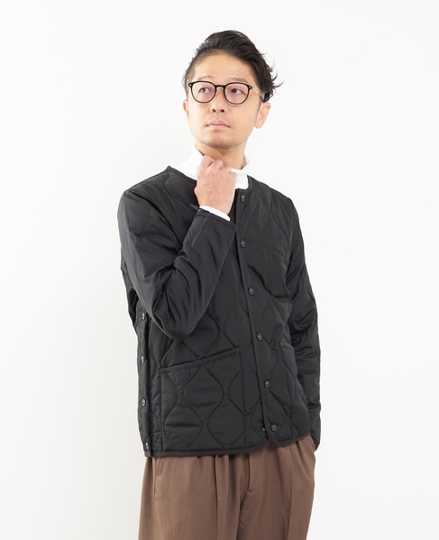 【TAION/タイオン】ミリタリー クルーネック ダウンジャケット 詳細画像 チャコールグレー 21