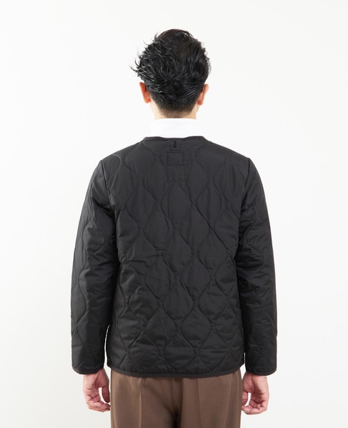 【TAION/タイオン】ミリタリー クルーネック ダウンジャケット 詳細画像 チャコールグレー 4