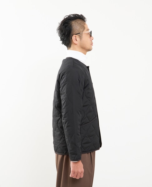 【TAION/タイオン】ミリタリー クルーネック ダウンジャケット 詳細画像 チャコールグレー 5