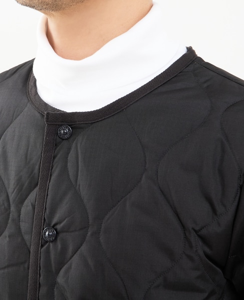 【TAION/タイオン】ミリタリー クルーネック ダウンジャケット 詳細画像 チャコールグレー 6