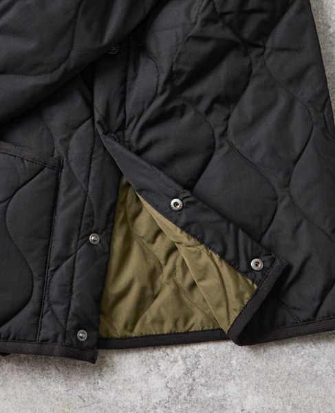 【TAION/タイオン】ミリタリー クルーネック ダウンジャケット 詳細画像 チャコールグレー 9