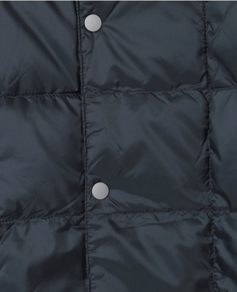 【TAION/タイオン】ベーシック クルーネックボタン インナーダウンジャケット 詳細画像 ダークネイビー 20