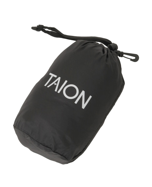 【TAION/タイオン】ベーシック クルーネックボタン インナーダウンジャケット 詳細画像 ダークネイビー 21