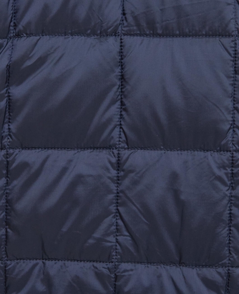 【TAION/タイオン】ベーシック ハイネックWジップ ニットスリーブダウンジャケット 詳細画像 ダークネイビー 14