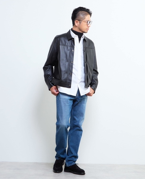 《別注》【YANUK/ヤヌーク】MICHEL | スリムストレートデニム 詳細画像 インディゴ 17