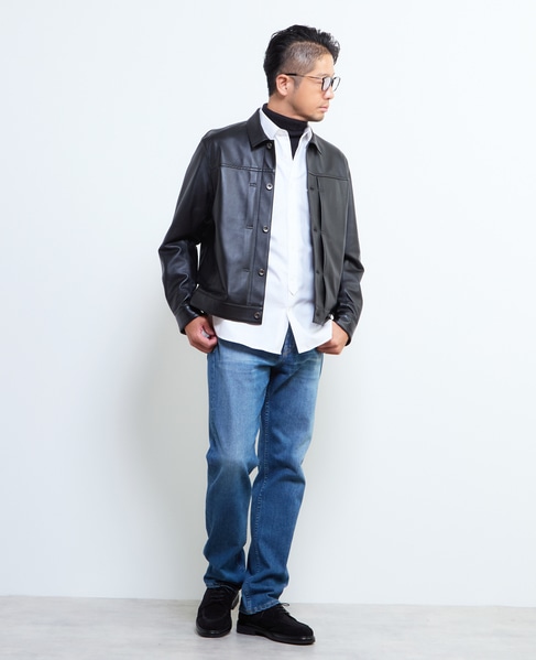 《別注》【YANUK/ヤヌーク】MICHEL | スリムストレートデニム 詳細画像 インディゴ 19