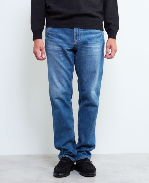 《別注》【YANUK/ヤヌーク】MICHEL | スリムストレートデニム 詳細画像 インディゴ 2