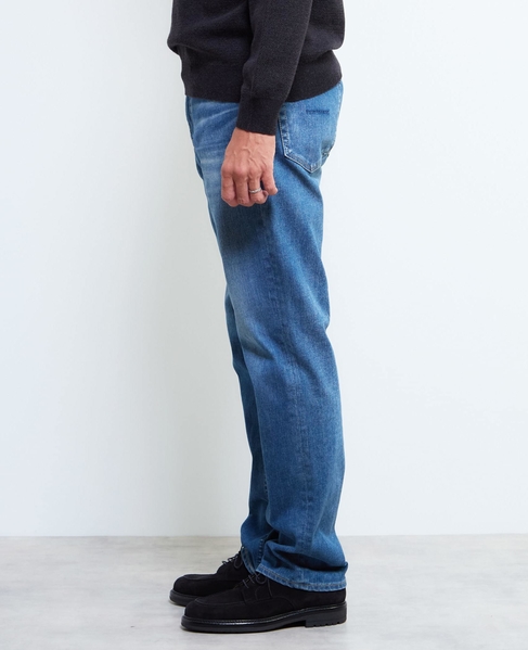 《別注》【YANUK/ヤヌーク】MICHEL | スリムストレートデニム 詳細画像 インディゴ 3