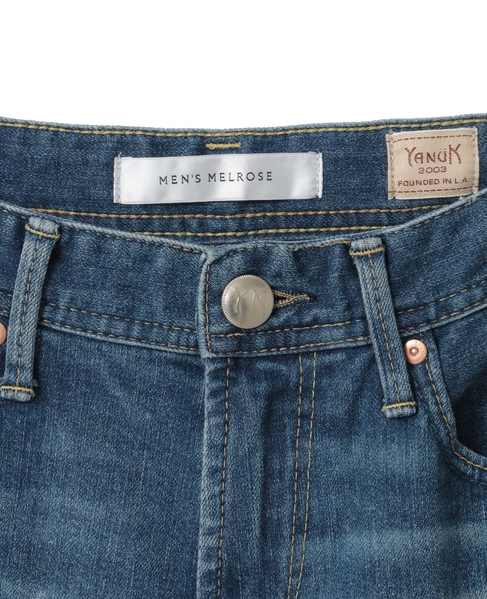 《別注》【YANUK/ヤヌーク】MICHEL | スリムストレートデニム 詳細画像 インディゴ 6