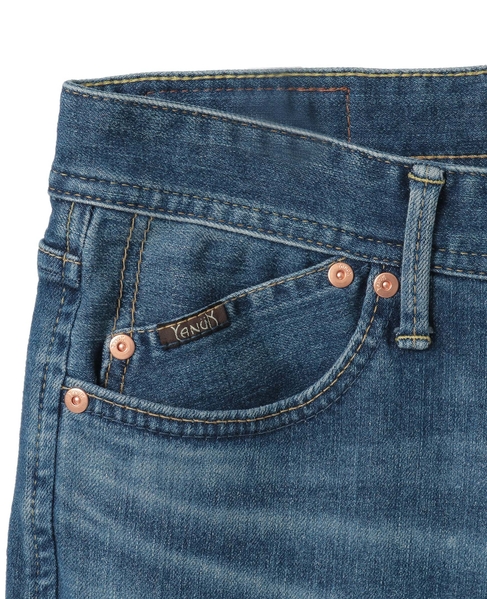 《別注》【YANUK/ヤヌーク】MICHEL | スリムストレートデニム 詳細画像 インディゴ 8