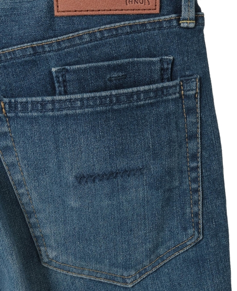 《別注》【YANUK/ヤヌーク】MICHEL | スリムストレートデニム 詳細画像 インディゴ 9