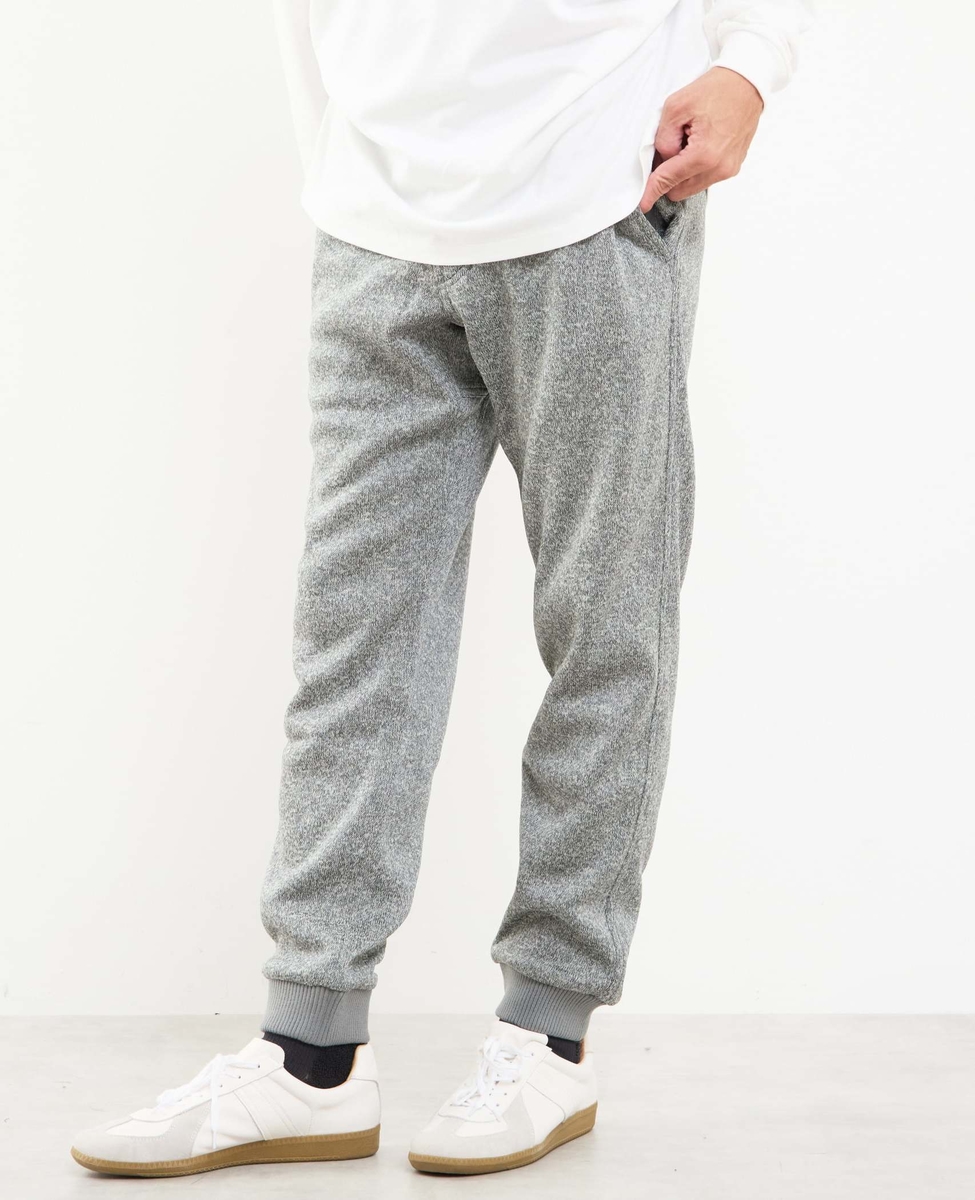 Gramicci/グラミチ】ボンディングニットフリースナローリブパンツ