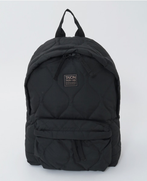【TAION/タイオン】ミリタリー ダウンバッグパック 詳細画像 ブラック 5