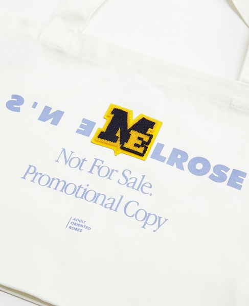 《別注》【1978 MEN'S MELROSE】AORコラボトートバッグ 詳細画像 ホワイト 2