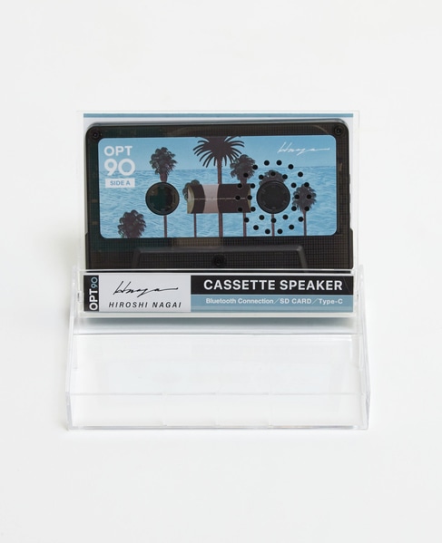 【1978 MEN'S MELROSE】HIROSHI NAGAI × OPT90 コラボカセットスピーカー 詳細画像 ホワイト 10