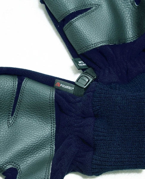 《別注》【WILD THINGS/ワイルド シングス】POLARTEC DETACHABLE MITTEN 詳細画像 ネイビー 5
