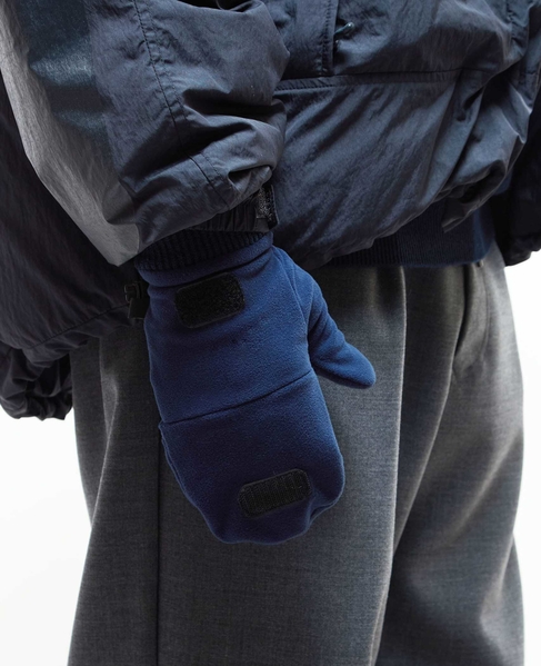 《別注》【WILD THINGS/ワイルド シングス】POLARTEC DETACHABLE MITTEN 詳細画像 ネイビー 6