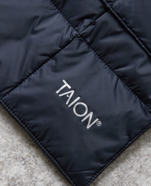 【TAION/タイオン】ベーシック ダウンマフラー 詳細画像 オフホワイト 2