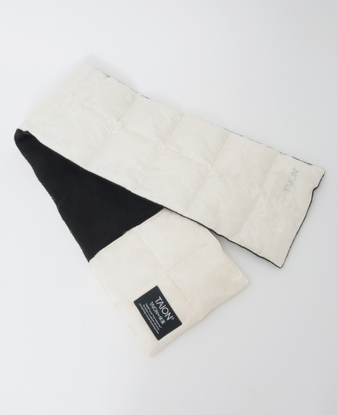 【TAION/タイオン】ベーシック ダウンマフラー 詳細画像 オフホワイト 6