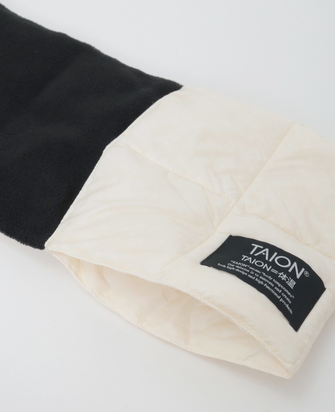 【TAION/タイオン】ベーシック ダウンマフラー 詳細画像 オフホワイト 7