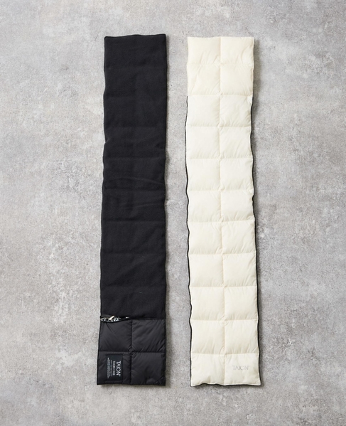 【TAION/タイオン】ベーシック ダウンマフラー 詳細画像 オフホワイト 9