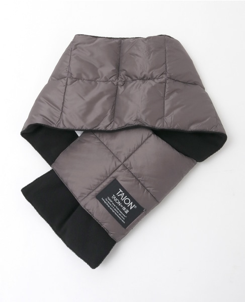 【TAION/タイオン】ベーシック ダウンマフラー 詳細画像 グレー 2