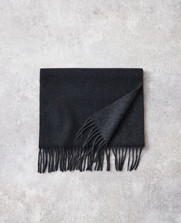 カシミヤリバーシブルマフラー